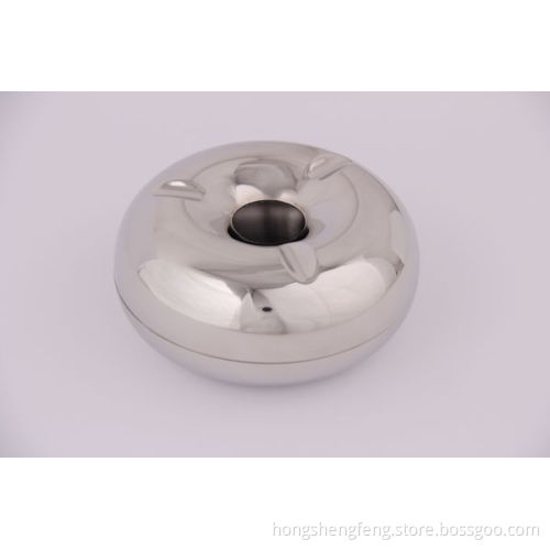 Ashtrays, Metal Ashtrays, Stainless Steel Ashtrays, Round Windproof Ashtrays